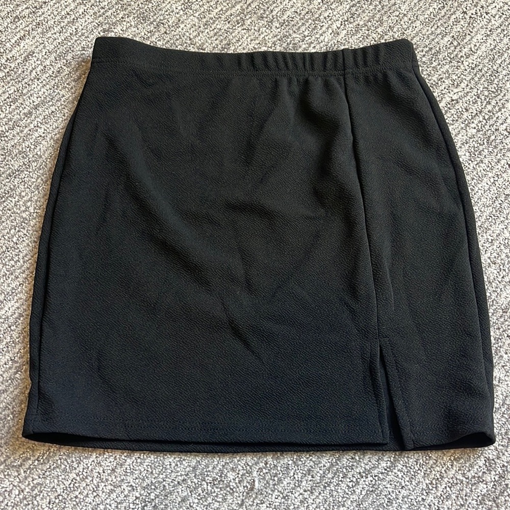 SHEIN black mini skirt NWT